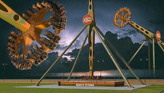 Le Parc Bagatelle, dévoile sa nouvelle attraction à sensations fortes !