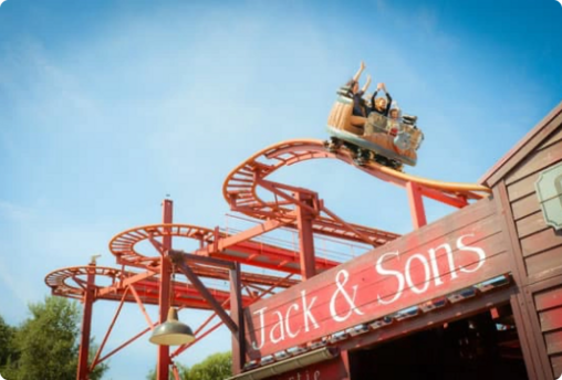 Photo du Famous Jack, le Dark Mouse Ride du parc Bagatelle