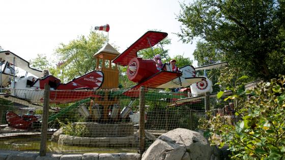 Photo des avions d'Air Baggy, une attraction pour les plus jeunes