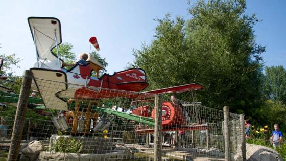 Photo des avions d'Air Baggy, une attraction pour les plus jeunes